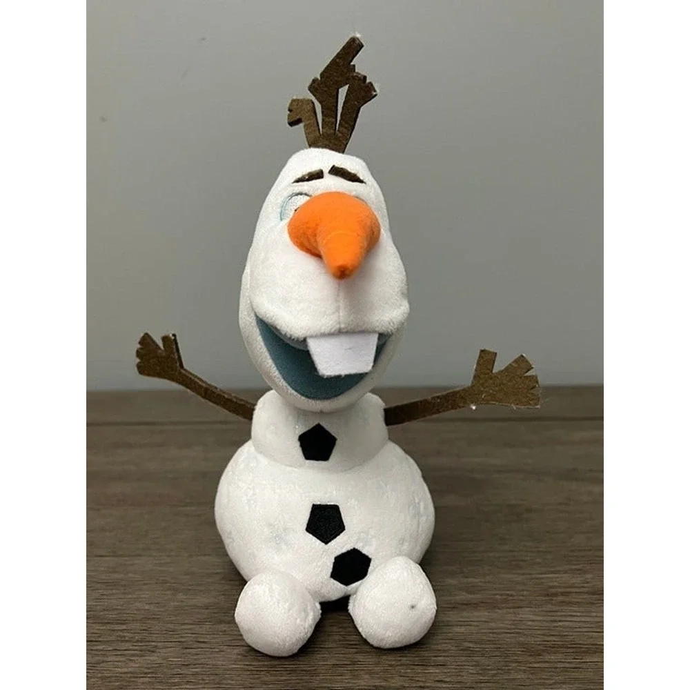 Disney Frozen Olaf Stuffed‎ Plush Animal Sitting 9